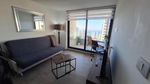Departamento Concon costa de montemar,vista al mar