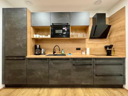 廚房, Apartmány nora - Příchovice (Apartmany nora - Prichovice) in 哥雷諾夫