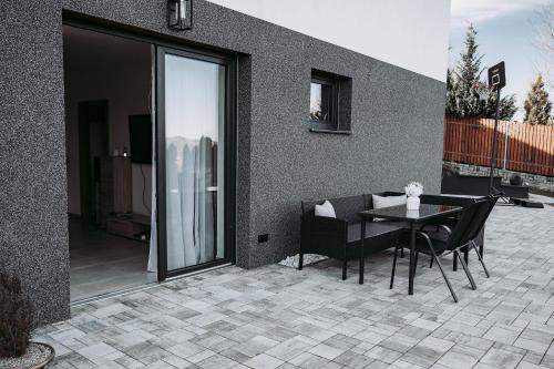 陽台/露台, Apartmán Mignon (Apartman Mignon) in 普拉哈季采