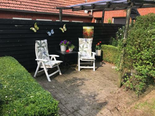 Dārzs, Twisterhof, appartement Anna, in Walchum