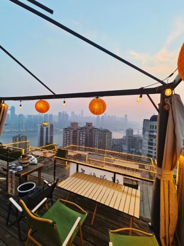 Bar/Lounge, Chongqing Houlai Rooftop Terrace Youth Hostel屋顶露台 in Chongqing