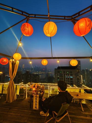 Bar/Lounge, Chongqing Houlai Rooftop Terrace Youth Hostel屋顶露台 in Chongqing