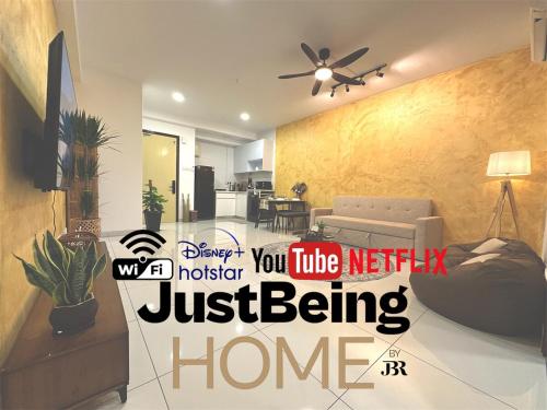 Just Being Home 4pax 1BR 1BA 1Queen 1Sofa, Kuala Lumpur