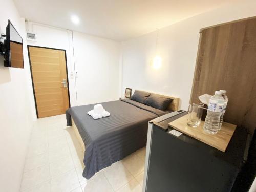 1 double bed