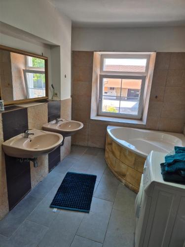 Fürdőszoba, Appartement Aurach A6 in Aurach