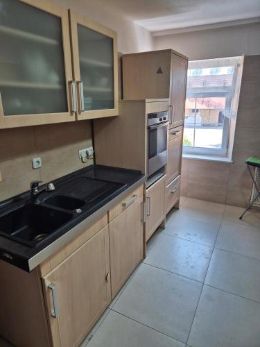 Konyha, Appartement Aurach A6 in Aurach