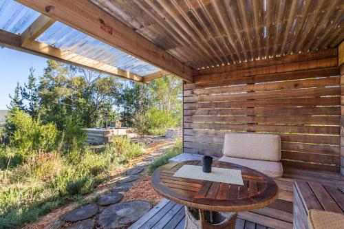 Konyha, Kyles Forest Cabin in Wittedrift