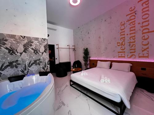 ESE luxury spa suites - elegant jacuzzi suite, quiet&central, Rome (photo 8)