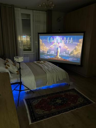 Apartment with a Barys projector