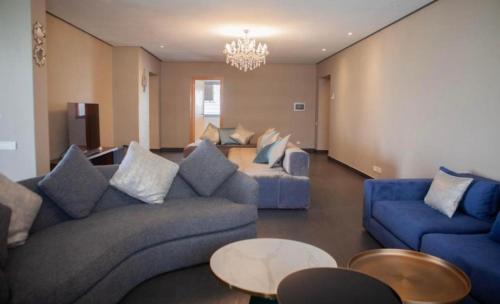 Appartement entier 2 chambres marina avec vue panoramique mer, Casablanca (fotografie 4)