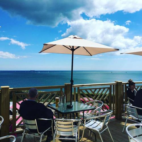 balkong/terrass, Harrow Lodge Hotel in Södra Shanklin