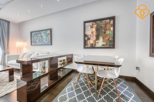 Keysplease Upgraded 1 BR Apt near Dubai Mall, Burj Views, Dubai (Foto 9)