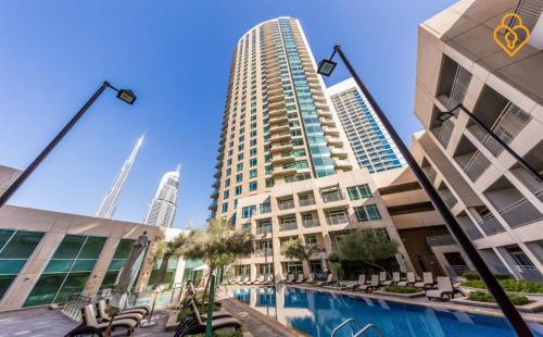 Keysplease Upgraded 1 BR Apt near Dubai Mall, Burj Views, Dubai (Foto 3)
