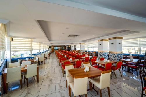Galaxy Beach Hotel Alanya - 레스토랑