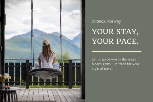 Tampilan eksterior, Luxurious 5-Bedroom Mountain Chalet with Sauna, Panoramic Views, and Two Full Bathrooms in Stranda