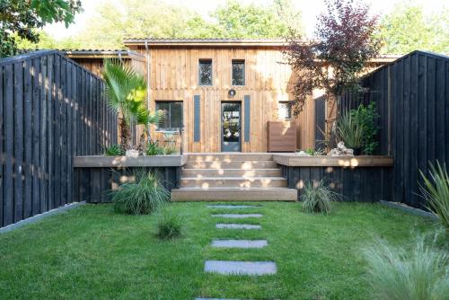 Maison du Ponton, bord de canal à Cazaux - Location saisonnière - La Teste-de-Buch