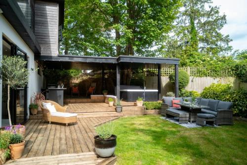 Garden, Verdant Rise - Contemporary Country Retreat in Hurstpierpoint and Sayers Common