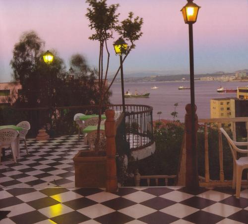 Terraza/balcón, Hotel Brighton in Valparaiso City Center