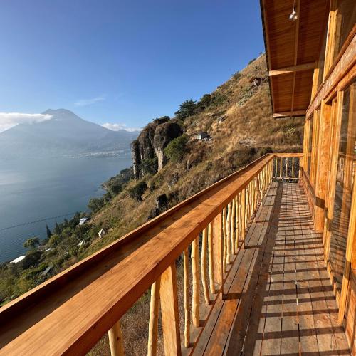 شرفة/ تراس, The Chalet - 4 bedrooms - stunning lake view in San Marcos La Laguna
