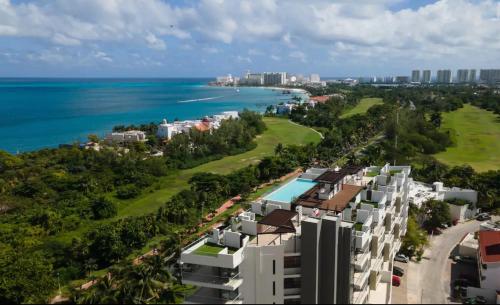 Beautiful sea view apartment in the Hotel Zone Cancun, Cancún (Foto 8)