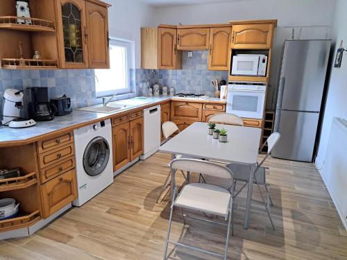 Kitchen, Holiday Home in Telgruc-sur-Mer by Sandy Beach in Crozon