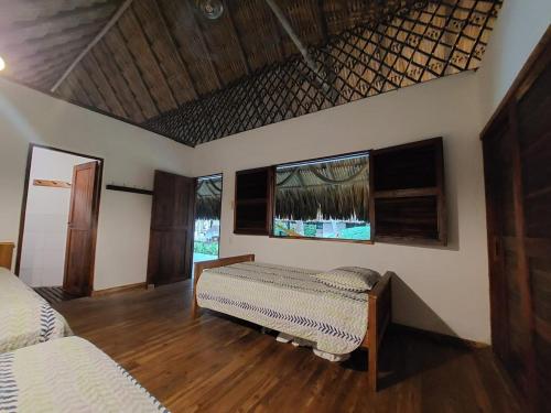 Cabana frente al mar en la playa del Calao in El Bobo