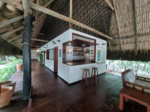 Bar/lounge, Cabana frente al mar en la playa del Calao in El Bobo