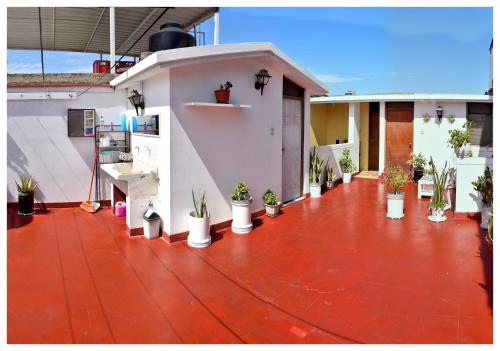 Balkons/terase, Hospedaje La Casa Blanca in Urbanizacion Buenos Aires