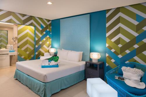 1 double bed