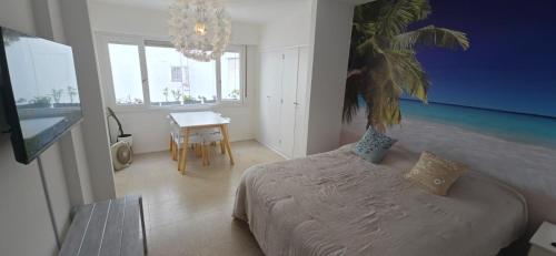 Confortable cuarto de playa