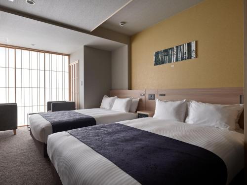 Superior Room with City view and Washing Machine room in Premium Apart MONday KYOTO GOJO