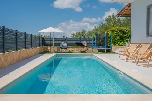 Holiday house Kristina with heated Pool, 10pax