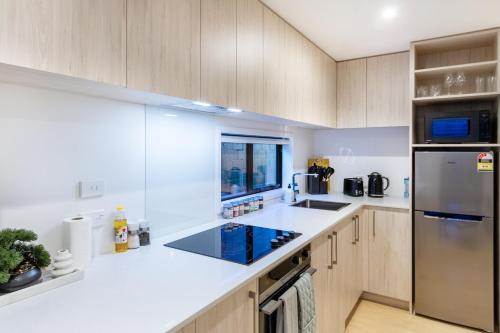 Upper floor studio 1 bed 1 bath with sofa bed, Christchurch (fotografie 6)