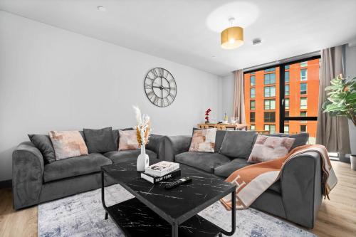 Stylish 2 Bedroom Apartment - City Centre - Jewellery Quarter - Netflix 114JQ, Birmingham (fotografie 4)