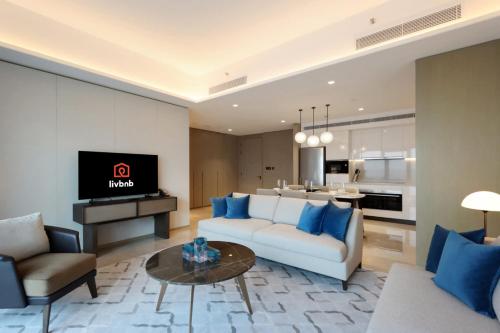 Livbnb - Premium 3BR with Burj Skyline View, Dubái (foto 3)