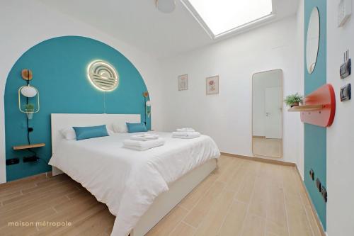 Color House, roof garden & parking, Roma