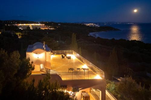 Balkong/terasse, Villa Rosa sul mare in Sovareto