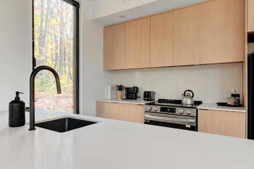 Chalet Black Box in Mansonville (QC)