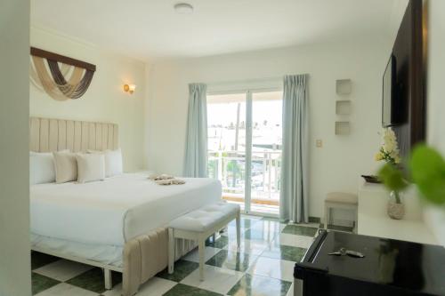 Balkon/Terrasse, Hotel Checkin El Cortecito in Punta Cana