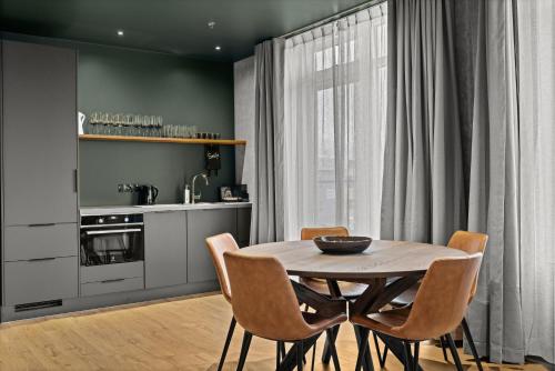 Kitchen, Aurora Nooks by Heimaleiga in South Reykjavik