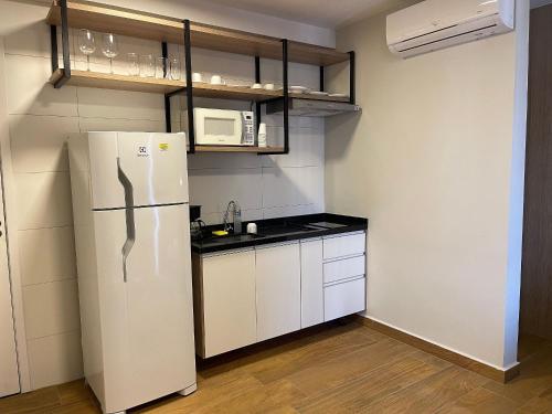 Kitchen, Elegance Anhembi Suites - Expo Center Norte near Bolota Doce