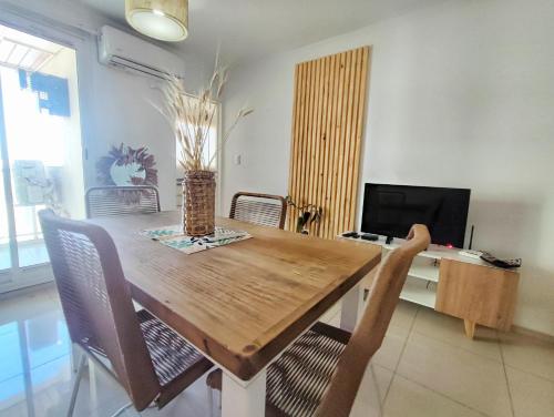 Departamento calle Belgrano en pleno centro con gimnasio propio en el edificio y moderno Con vista a las sierras