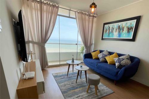 An apartment with an ocean view