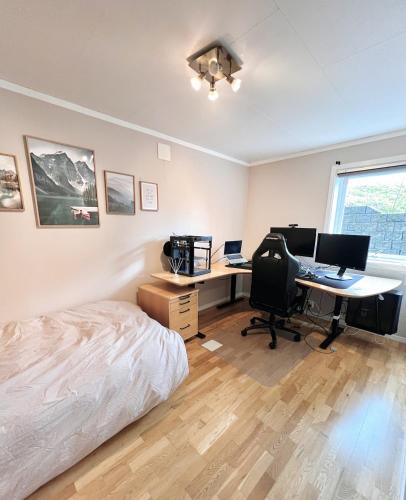 2BR, 2 parking spots, EV-charger and home office, Trondheim (foto 8)