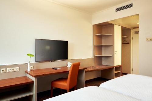 H+ Hotel Leipzig-Halle H+ Hotel Leipzig-Halle is a popular choice amongst travelers in Halle an der Saale, whether exploring or just passing through. The property offers guests a range of services and amenities designed to 