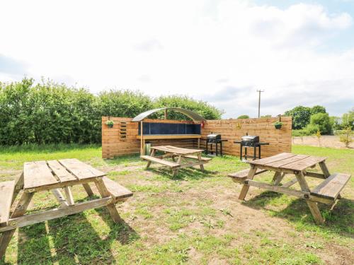 A szálláshely kívülről, Woodpecker in Stow cum Quy