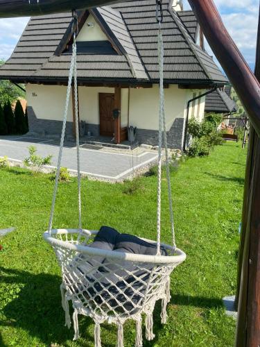 Domki z widokiem na Tatry