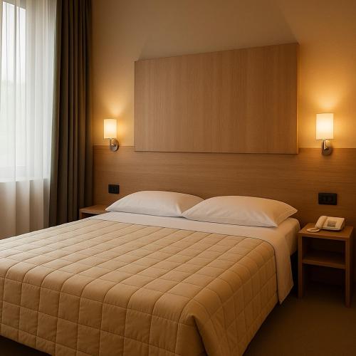 1 double bed