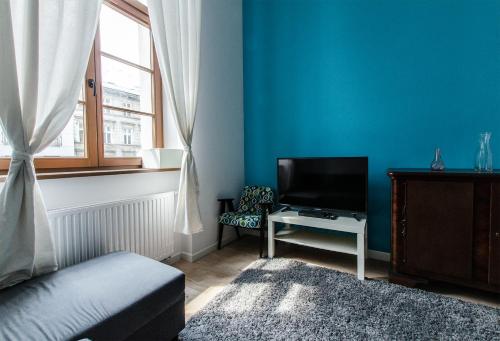 Apartament Turkusowy w centrum, Вроцлав