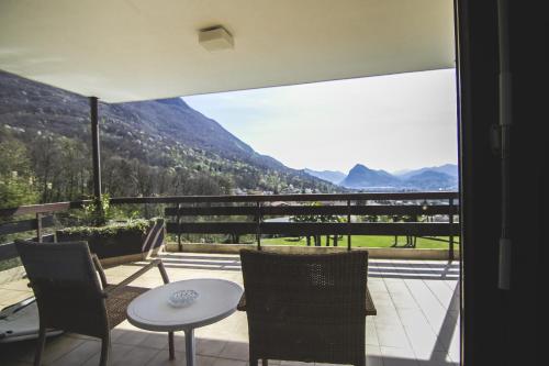 Balkon/terasa, Centro Cadro Panoramica in Cadro